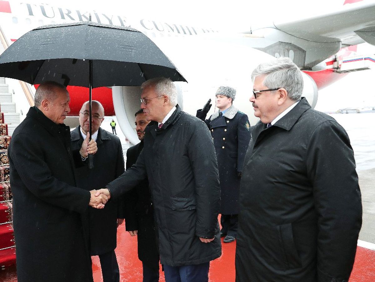 Cumhurbaşkanı Erdoğan Rusya\'da
