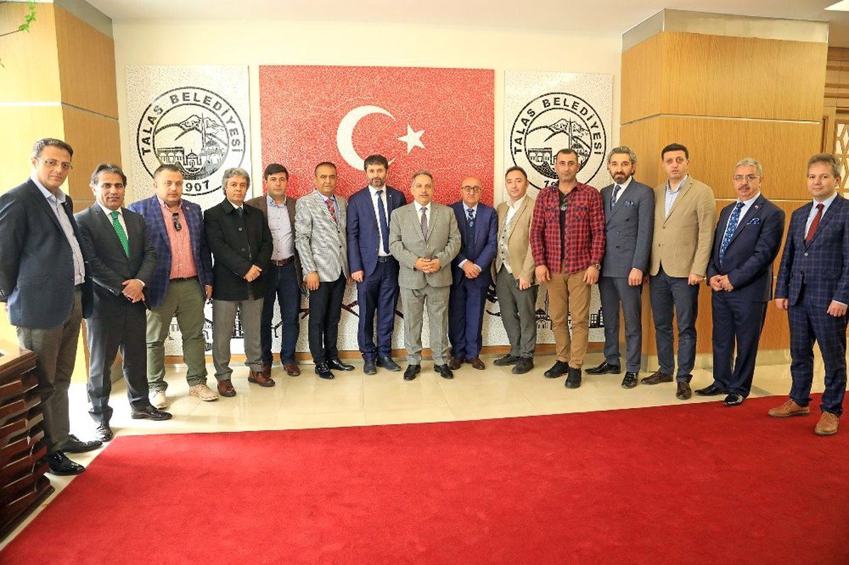 Gazeteciler Cemiyeti\'nden Başkan Yalçın\'a Ziyaret