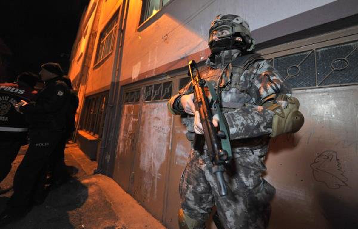 İnegöl\'de Deaş Operasyonu: 1 Gözaltı