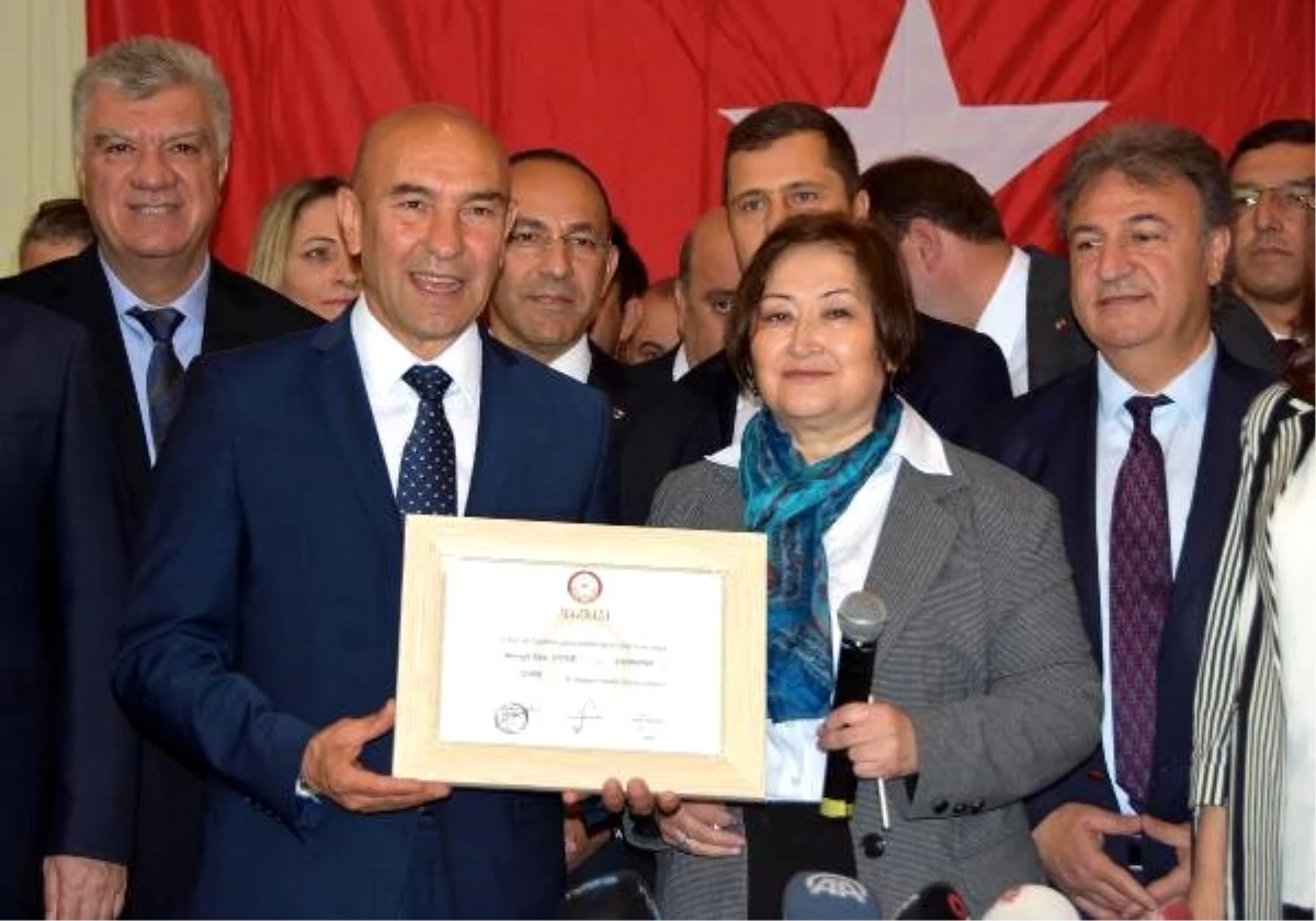 İzmir Büyükşehir Belediye Başkanı Soyer, Mazbatasını Aldı