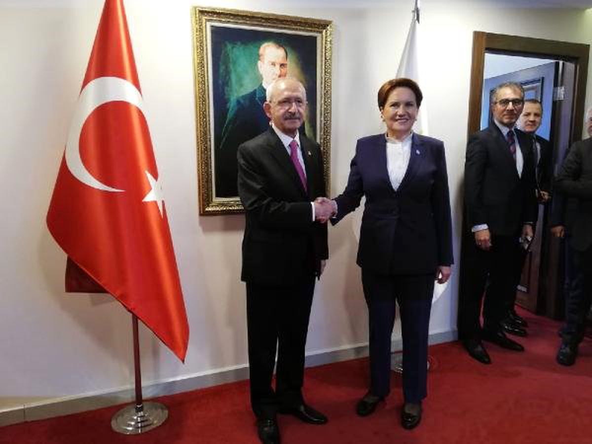 Kılıçdaroğlu\'ndan Akşener\'e Ziyaret (1)