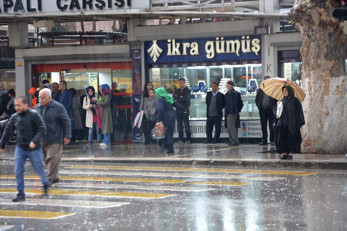 Malatya\'da Sağanak Etkili Oldu