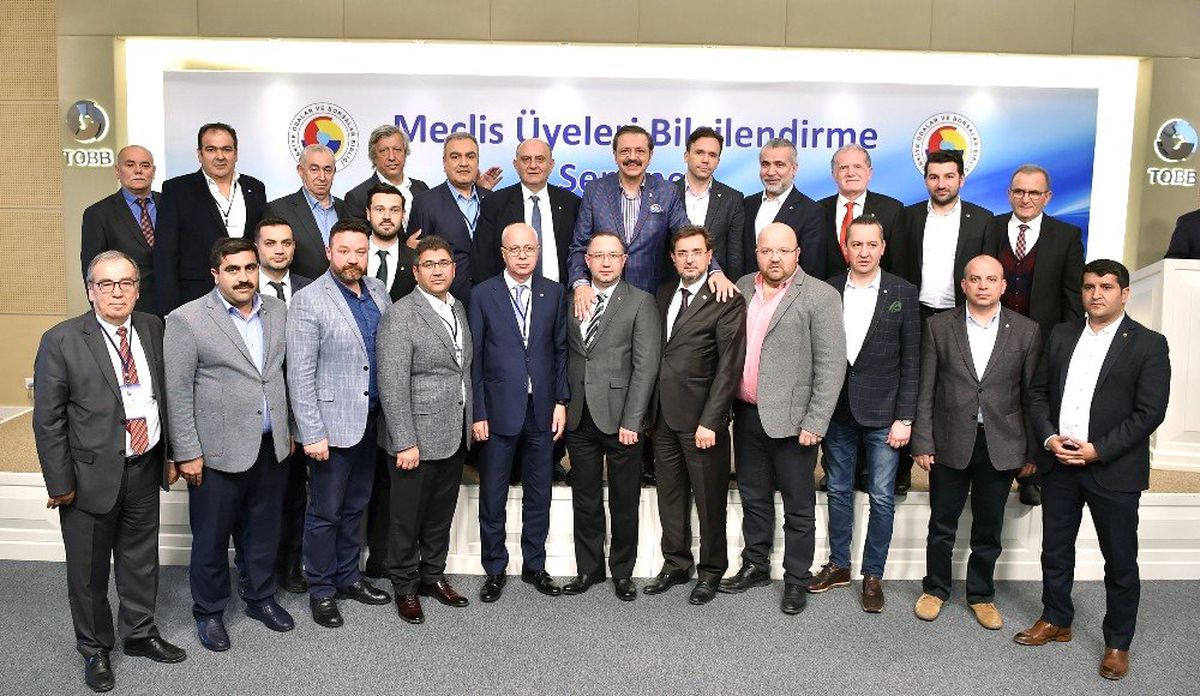 Mtso Meclis Üyeleri, TOBB\'da Bilgilendirme Seminerine Katıldı