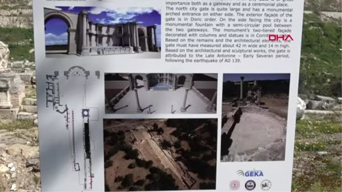 Muğla Roma İmparatoru\'nun Sütunları Ayağa Kaldırılacak