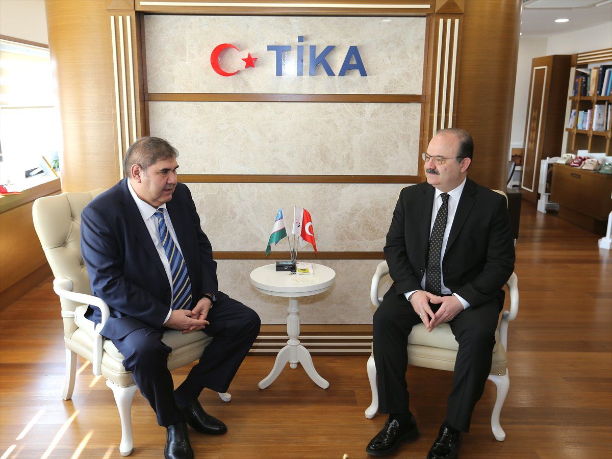 Özbekistan Başbakan Yardımcısı Ganiev\'den Tika\'ya Ziyaret