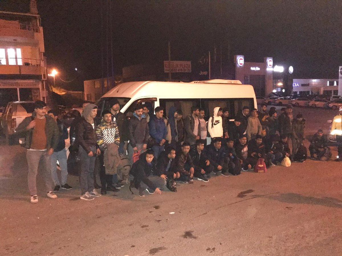 Tekirdağ\'da 45 Kaçak Göçmen Yakalandı