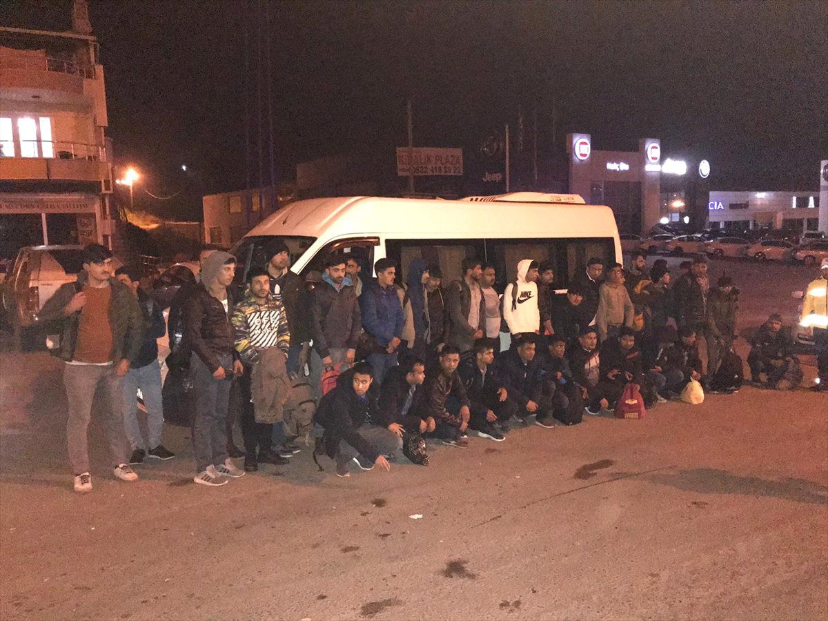 Tekirdağ\'da 47 Düzensiz Göçmen Yakalandı