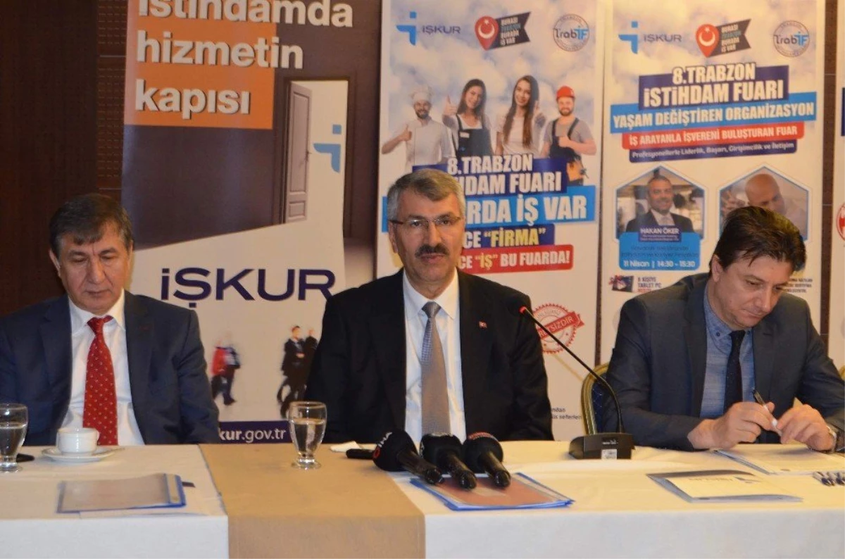 8. Trabzon İstihdam Fuarı\'nda 2 Bin 913 Kişiye İş ve Staj İmkanı Sunulacak