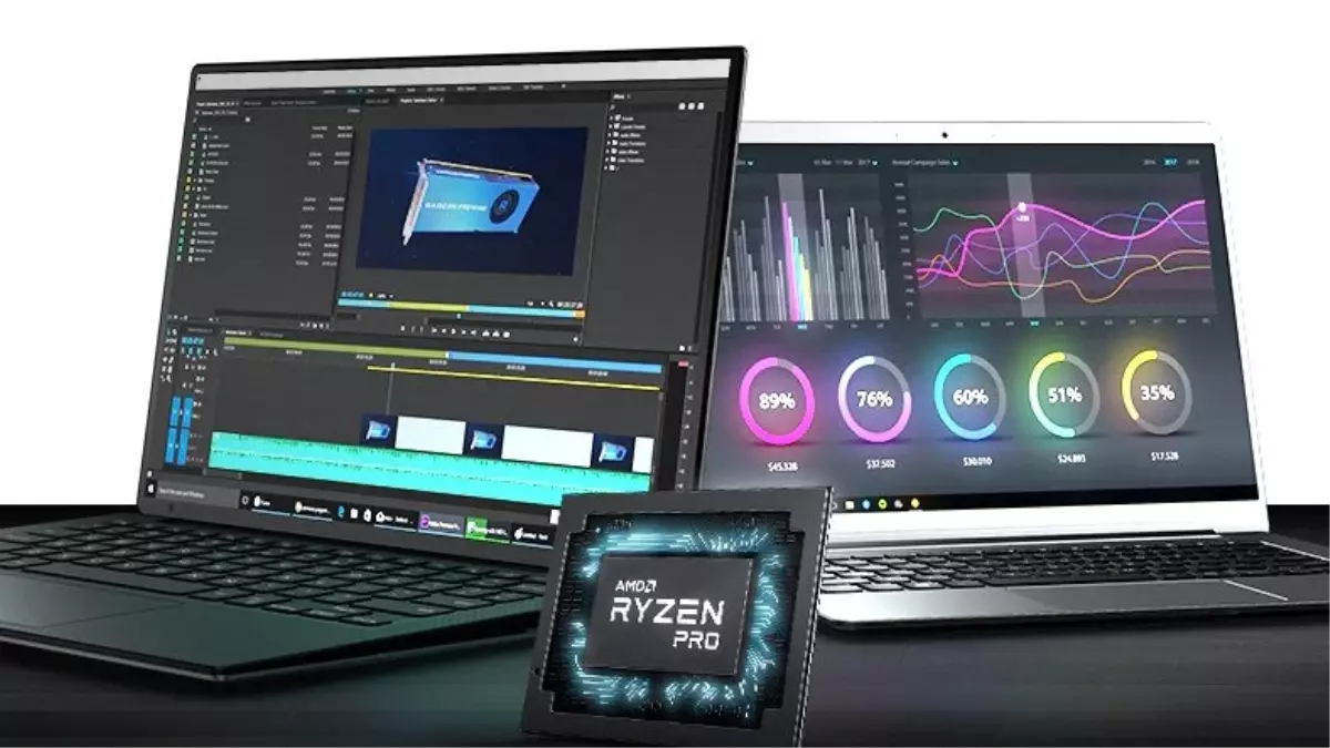 Amd, Yeni Mobil İşlemcisi Ryzen Pro\'yu Duyurdu