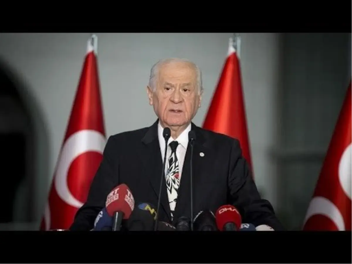 Devlet Bahçeli: İstanbul\'da 60 Gün İçinde Seçime Gidilebilir