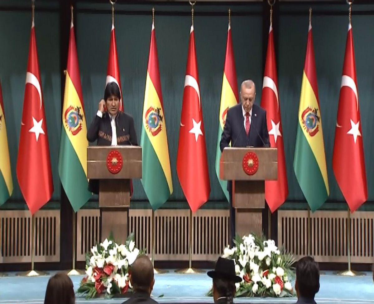 Erdoğan-Morales Ortak Basın Toplantısı