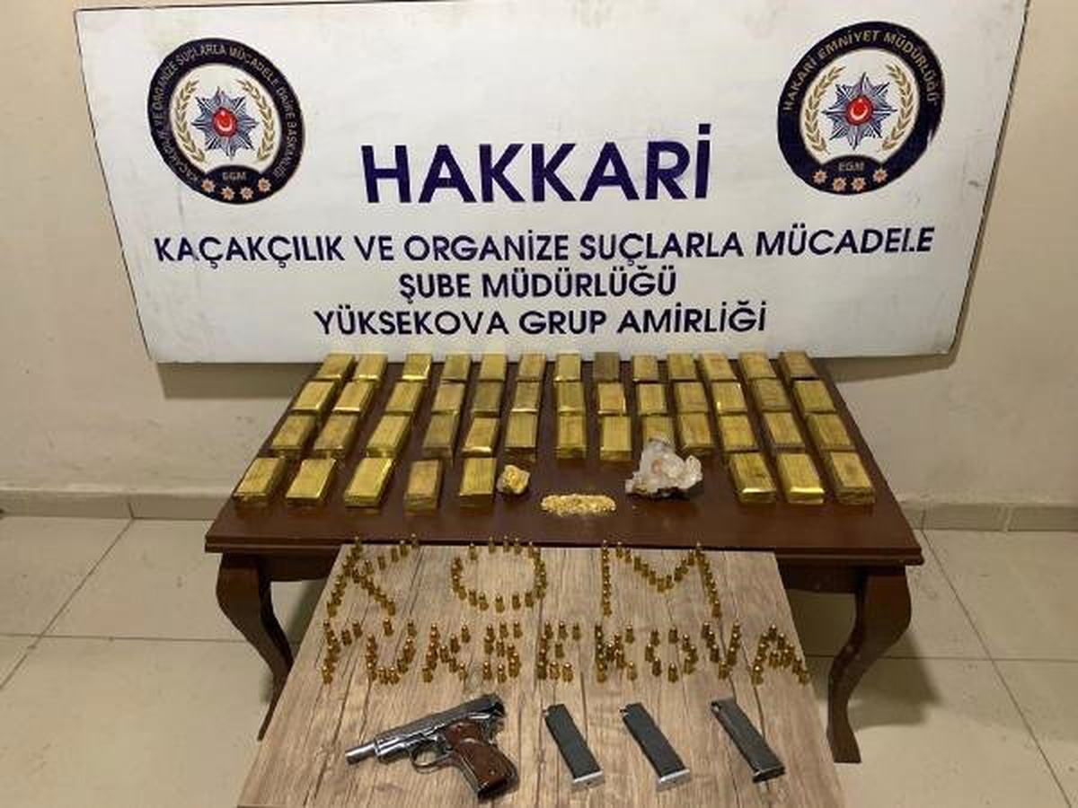 Hakkari\'de Gümrük Kaçağı Altın ve Pırlanta Ele Geçirildi