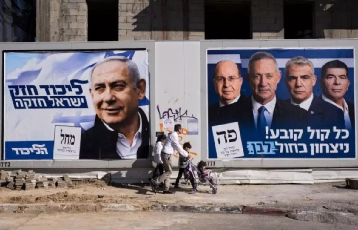 İsrail sandık başında, anketler Netanyahu\'ya işaret ediyor