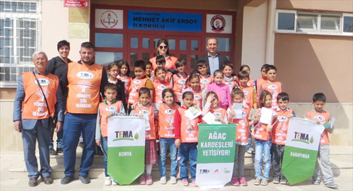 Karapınar\'da "Ağaç Kardeşliği Projesi"