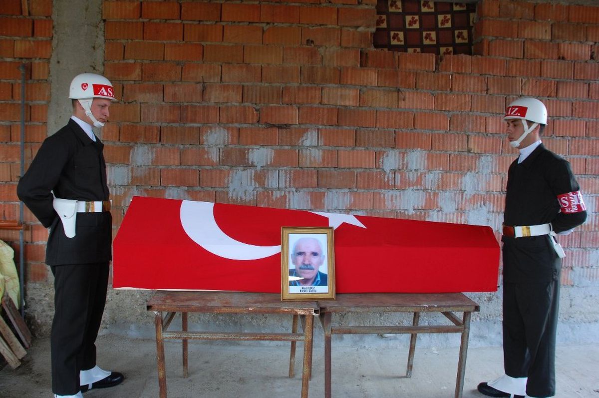 Kıbrıs Gazisine Hüzünle Veda