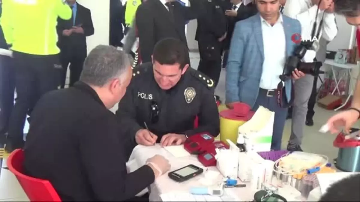 Polis Haftasında Kan Bağışı Yaptılar