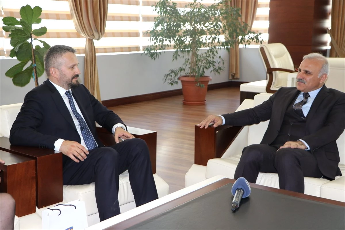 Romanya\'nın Ankara Büyükelçisi Şopanda Trabzon\'da
