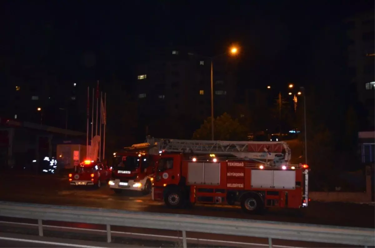 Tekirdağ\'da Gaz Kaçağı Alarmı