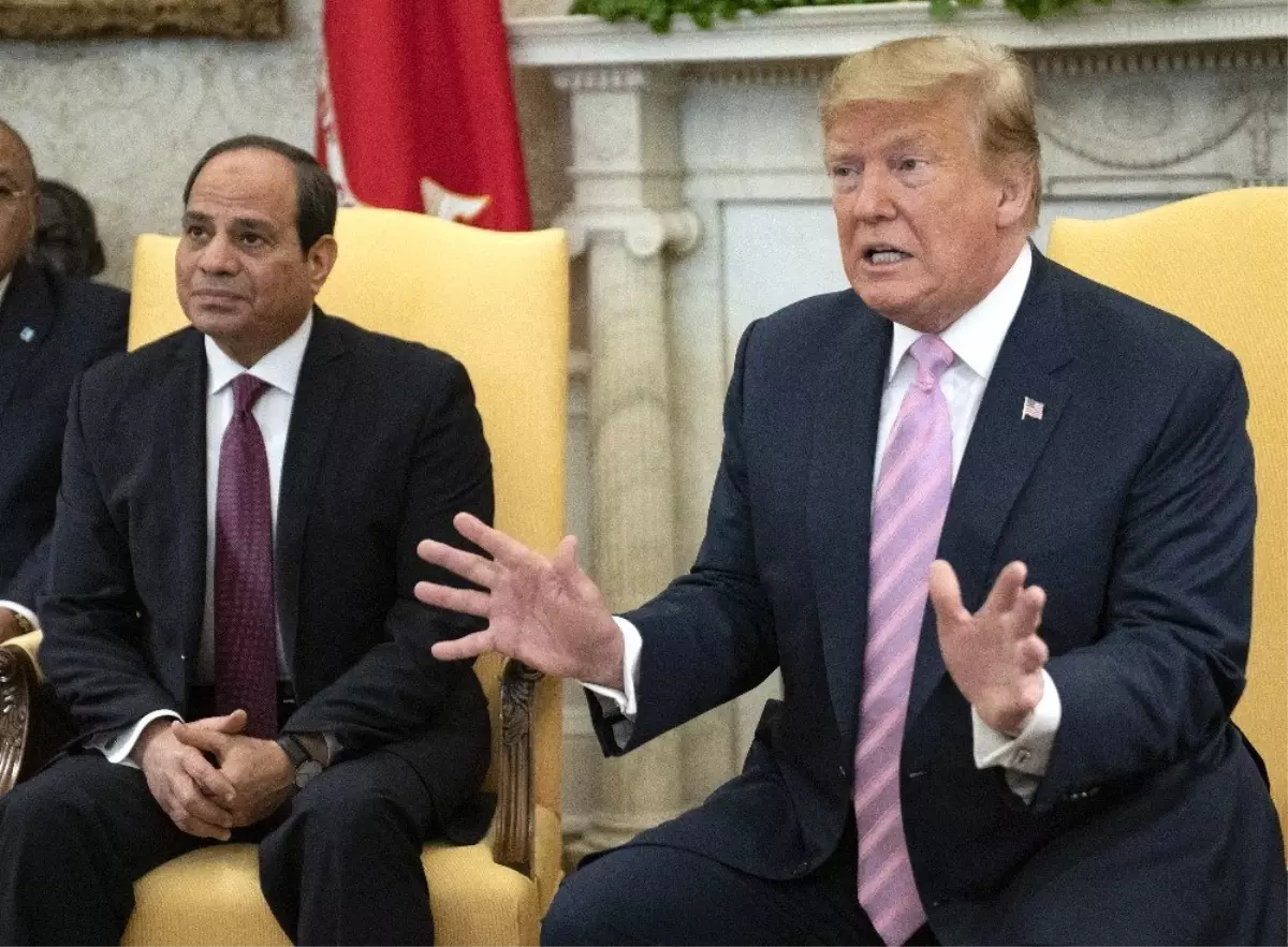 Trump, Sisi ile Bir Araya Geldi