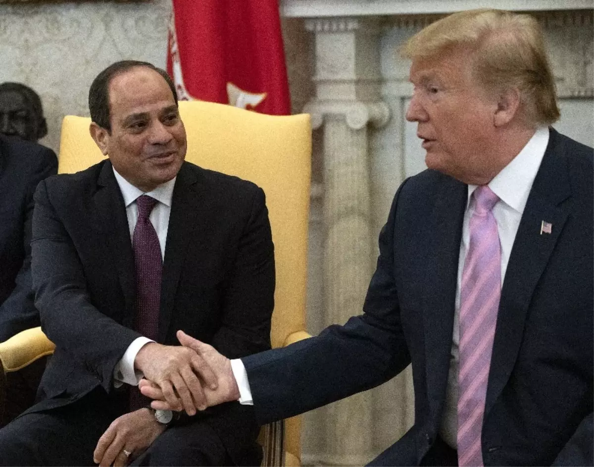 Trump, Sisi ile Bir Araya Geldi