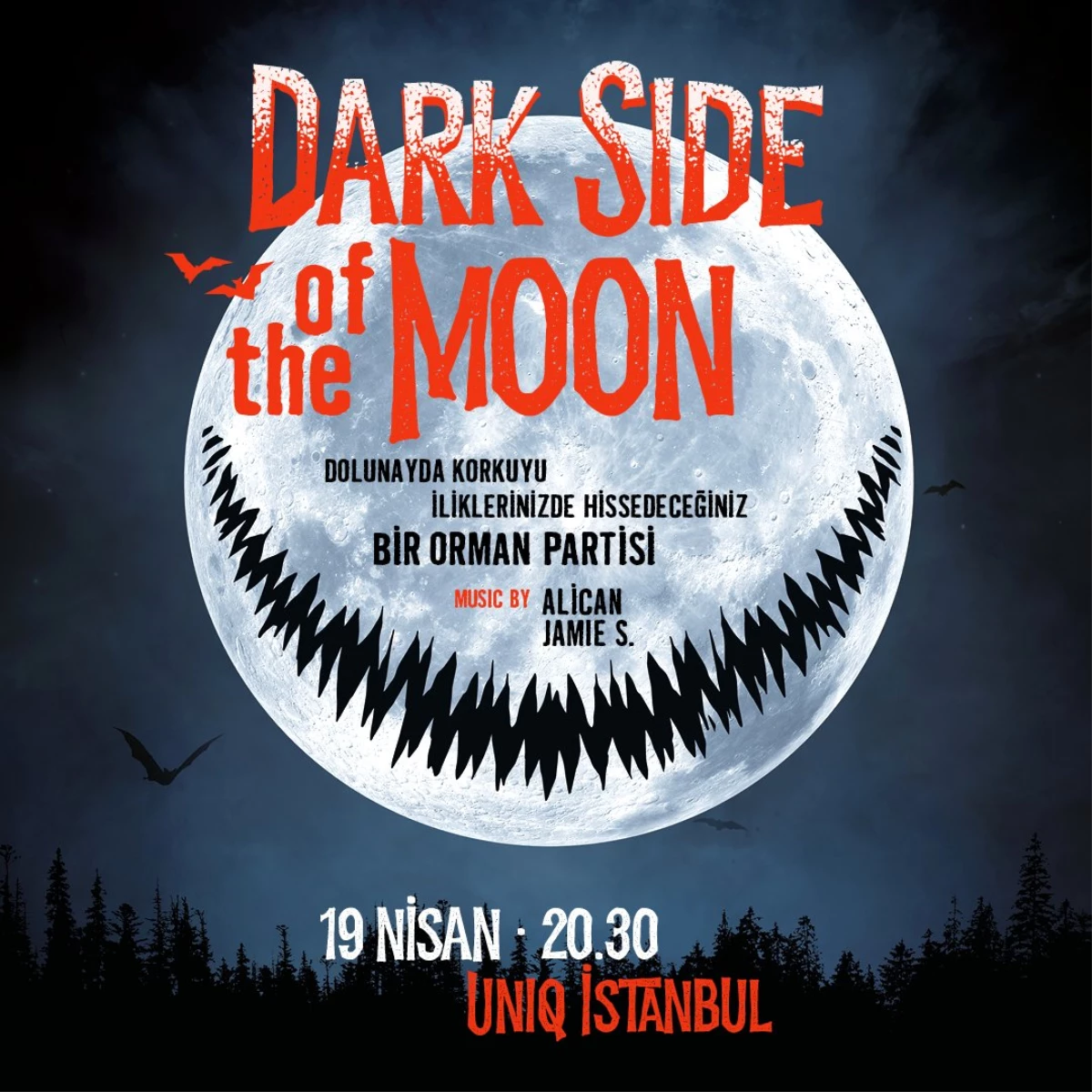 UNIQ İstanbul 19 Nisan Gecesi \'Dark Side Of The Moon\' Partisi