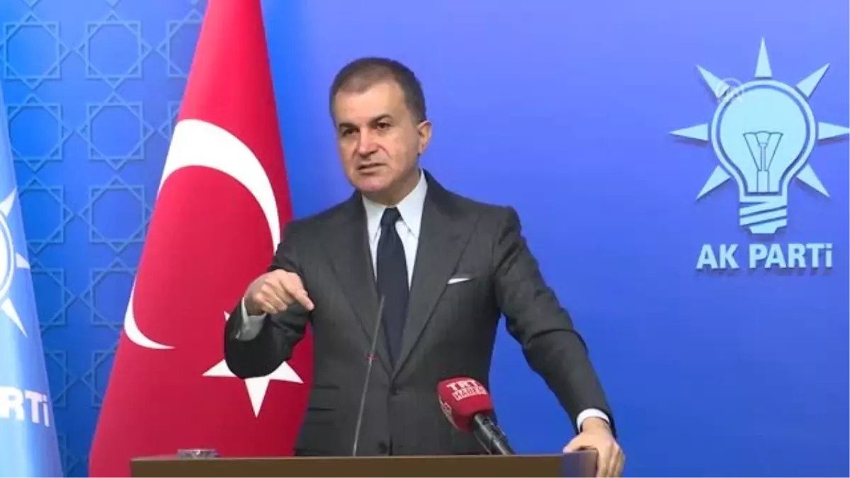 AK Parti Sözcüsü Çelik: "Ak Parti\'ye Attıkları Bu İftira Sebebiyle Özür Dilemeye Davet Ediyorum"