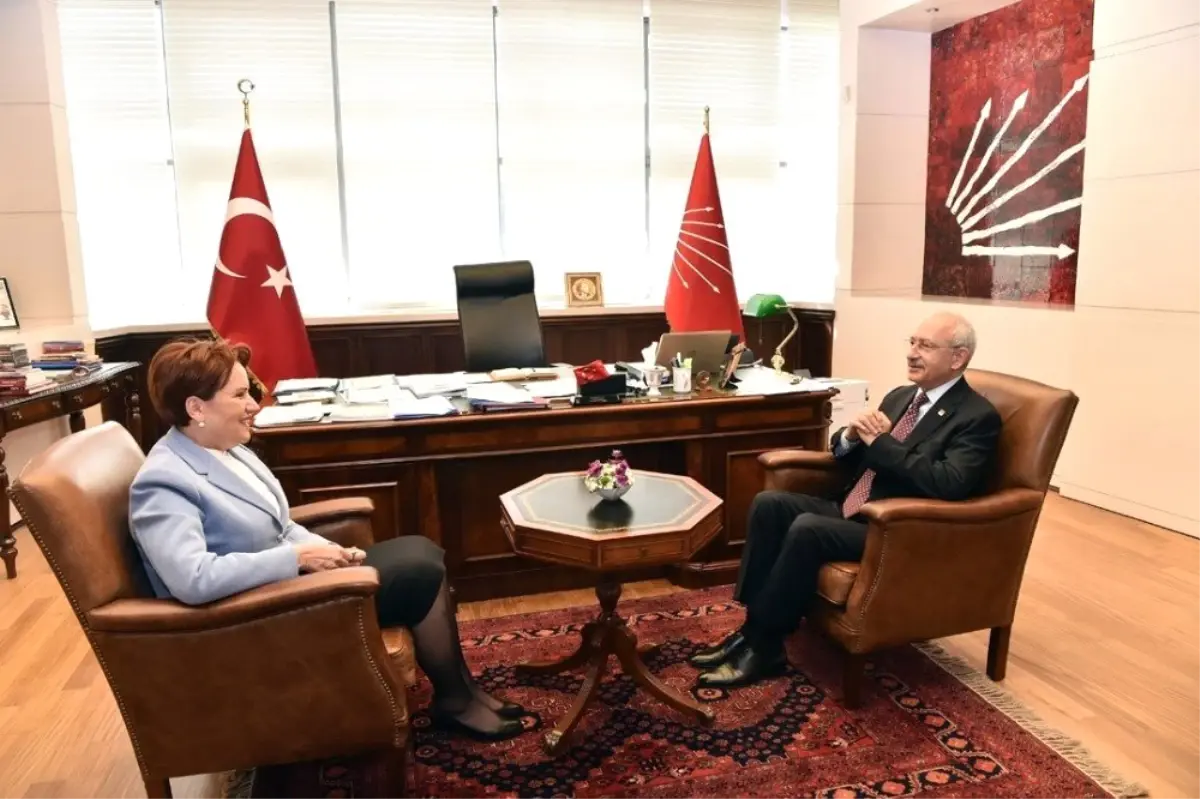 Akşener ve Kılıçdaroğlu Görüşmesi