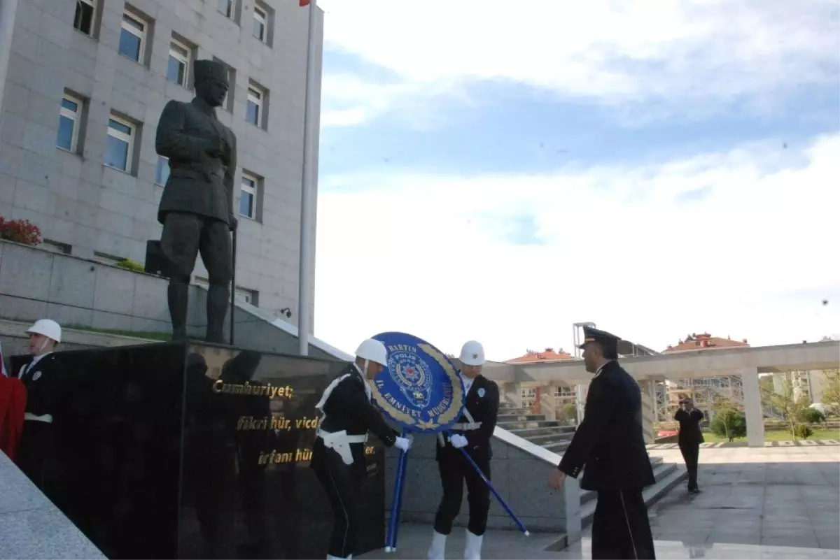 Bartın\'da Türk Polis Teşkilatının 174\'üncü Yılı Kutlandı