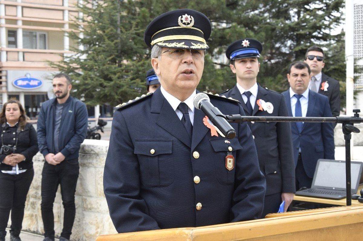 Burdur\'da Türk Polis Teşkilatı\'nın 174. Kuruluş Yıldönümü Kutlamaları