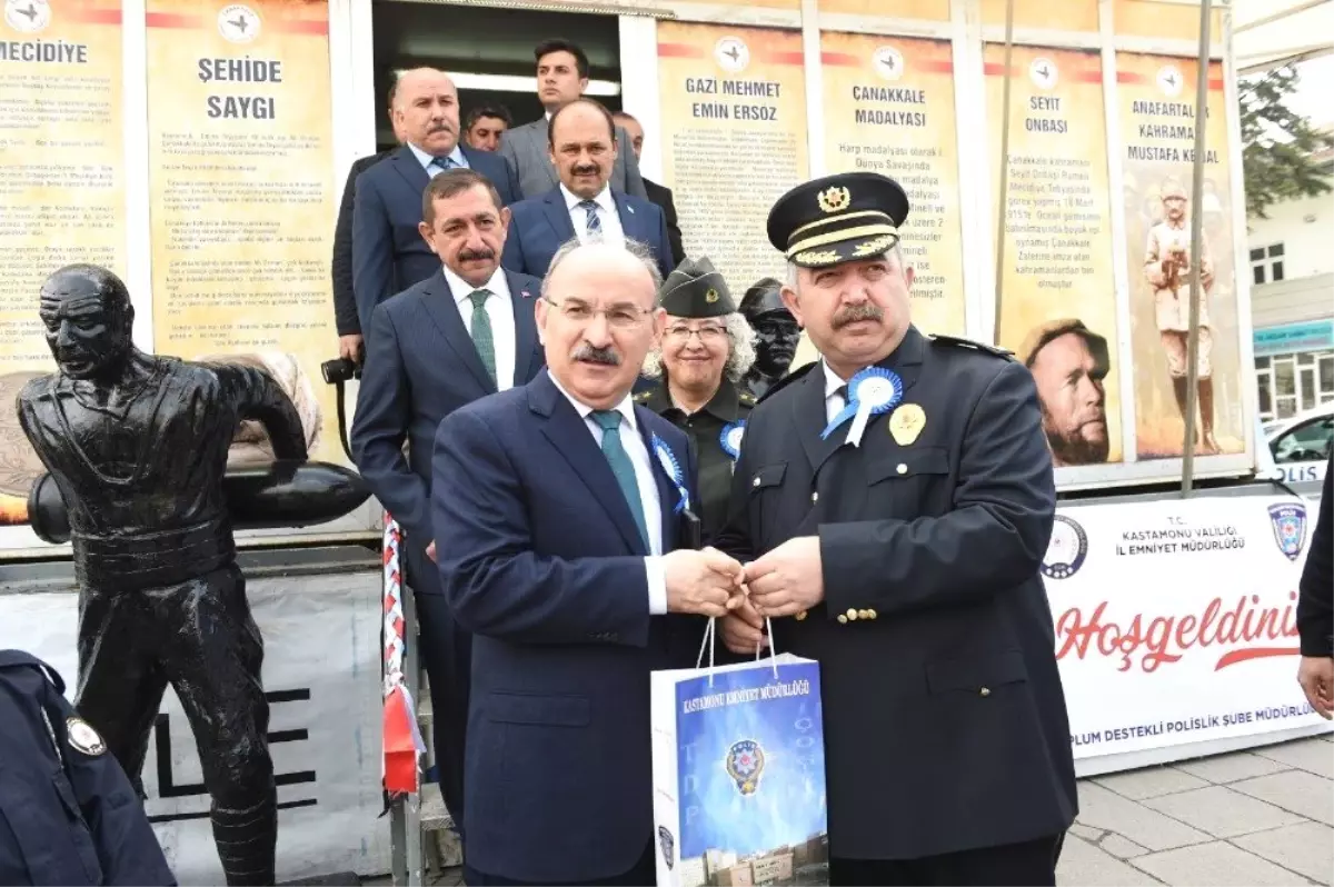 Kastamonu\'da Türk Polis Teşkilatı\'nın Kuruluşu Kutlandı