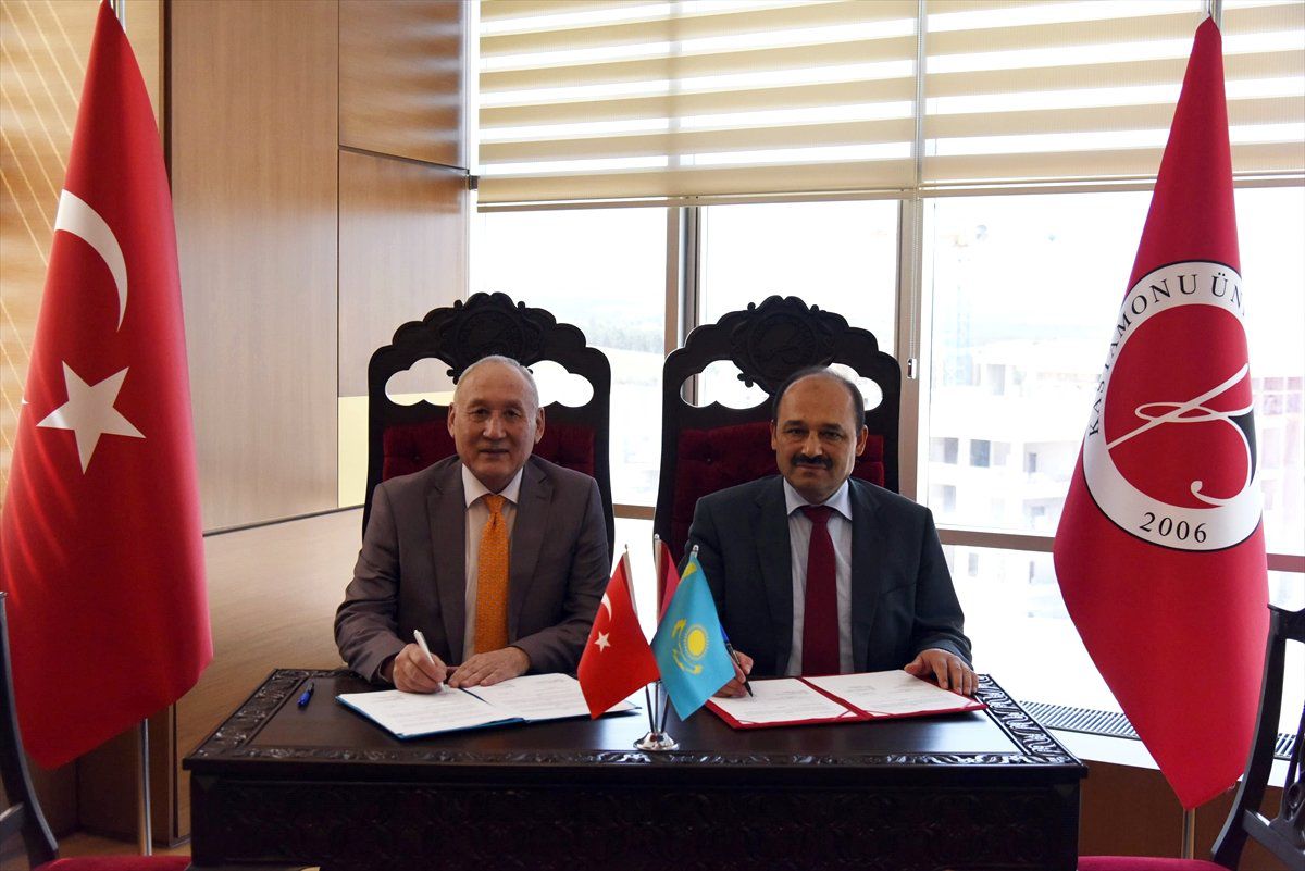 Kastamonu Üniversitesi ile Kazakistan Bolaşak Akademisi Arasında İş Birliği