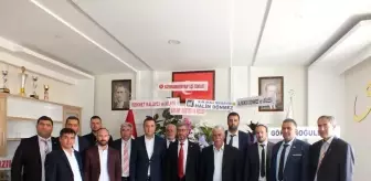 Kazımkarabekir Belediyesi'nde Devir Teslim Töreni Yapıldı