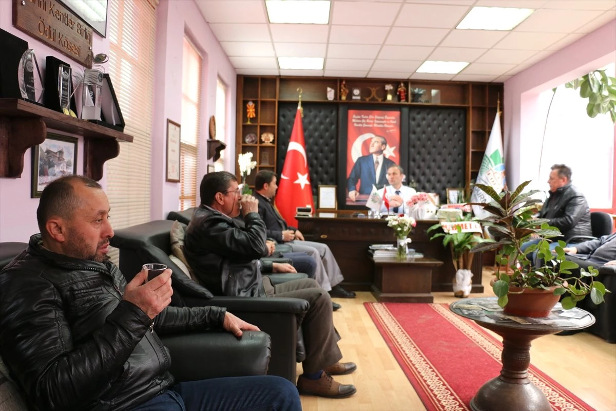 Mudurnu Belediye Başkanı Türker\'e Ziyaretler