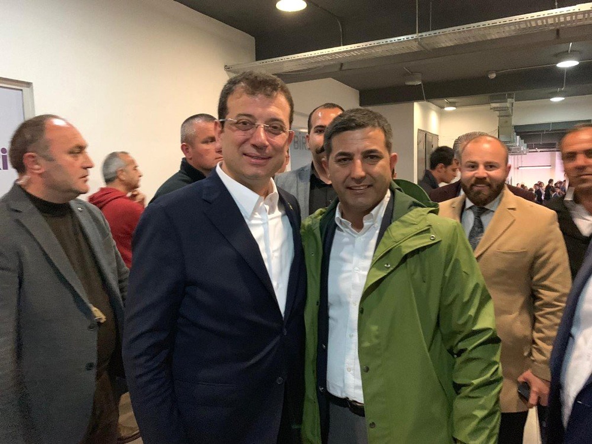 Ömer Günel\'den İmamoğlu\'na Destek Ziyareti