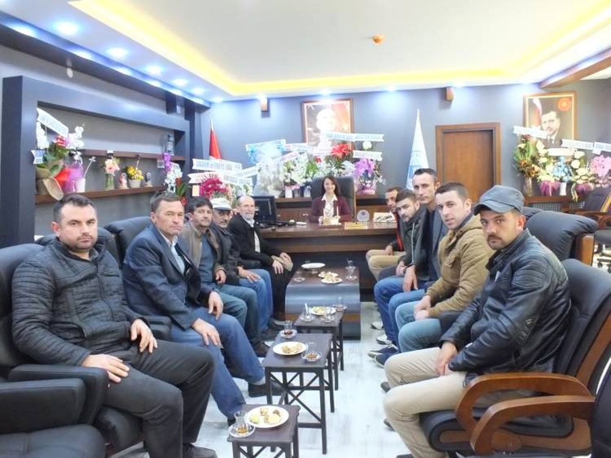 Pazaryeri Avcılar Kulübü\'nden Başkan Tekin\'e Ziyaret