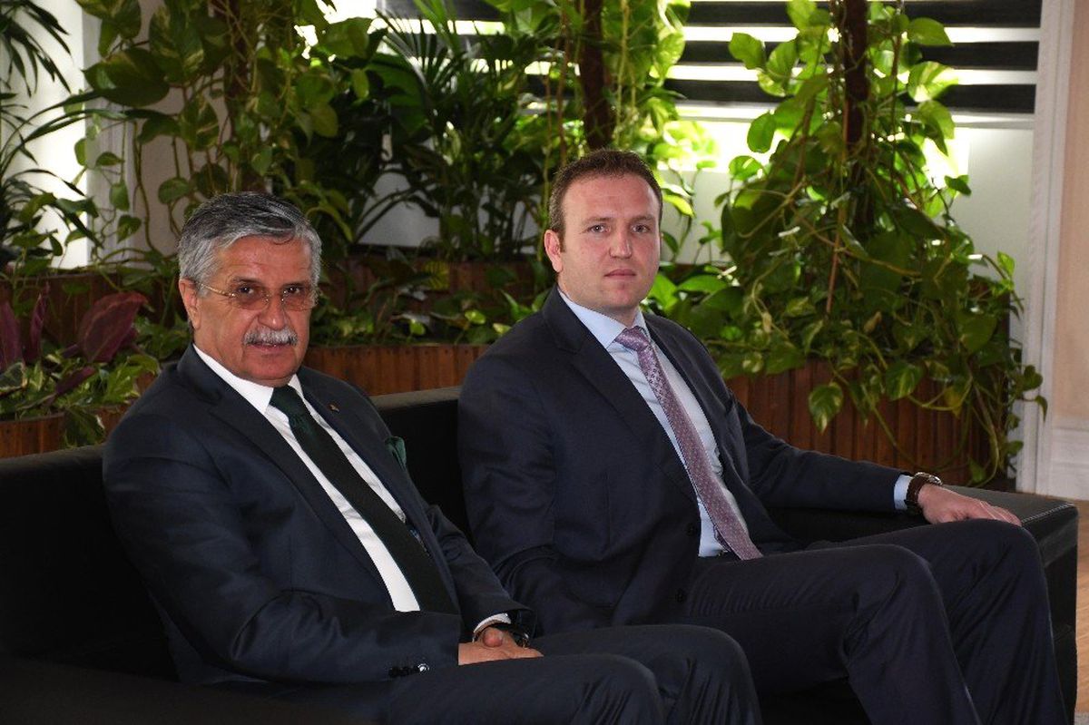 Topaloğlu, Başsavcı Ecir\'i Ağırladı