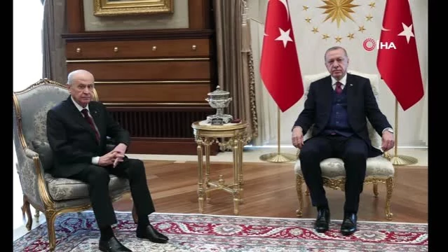 Cumhurbaşkanı Erdoğan, Devlet Bahçeli’yi Kabul Etti Son Dakika