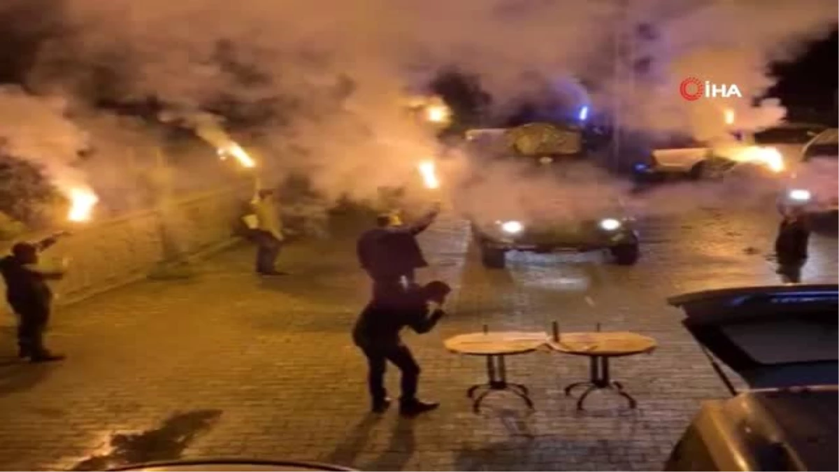 Dargeçit\'te Kavga İhbarına Giden Polislere Sürpriz Kutlama