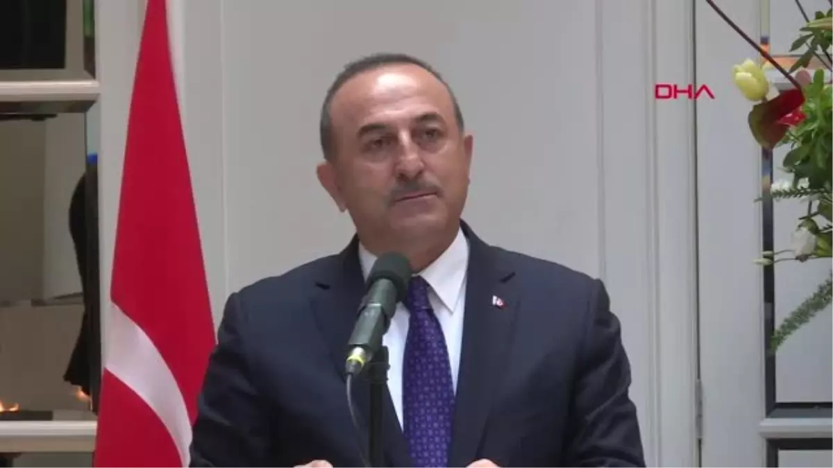 Dha Dış - Çavuşoğlu ve Hollandalı Mevkidaşı Stef Blok ile Ortak Basın Toplantısı Düzenledi - 3-...