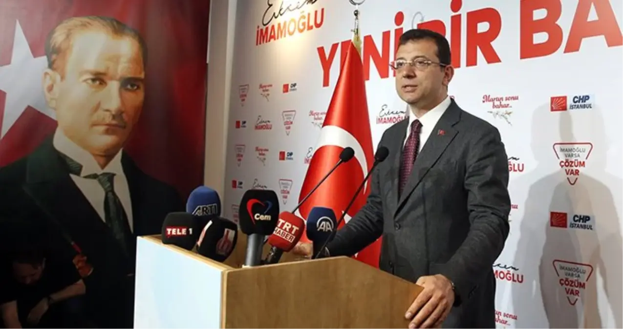 Ekrem İmamoğlu, Büyükçekmece İddialarına İlişkin 4 İsim Sayıp AK Parti\'yi Suçladı