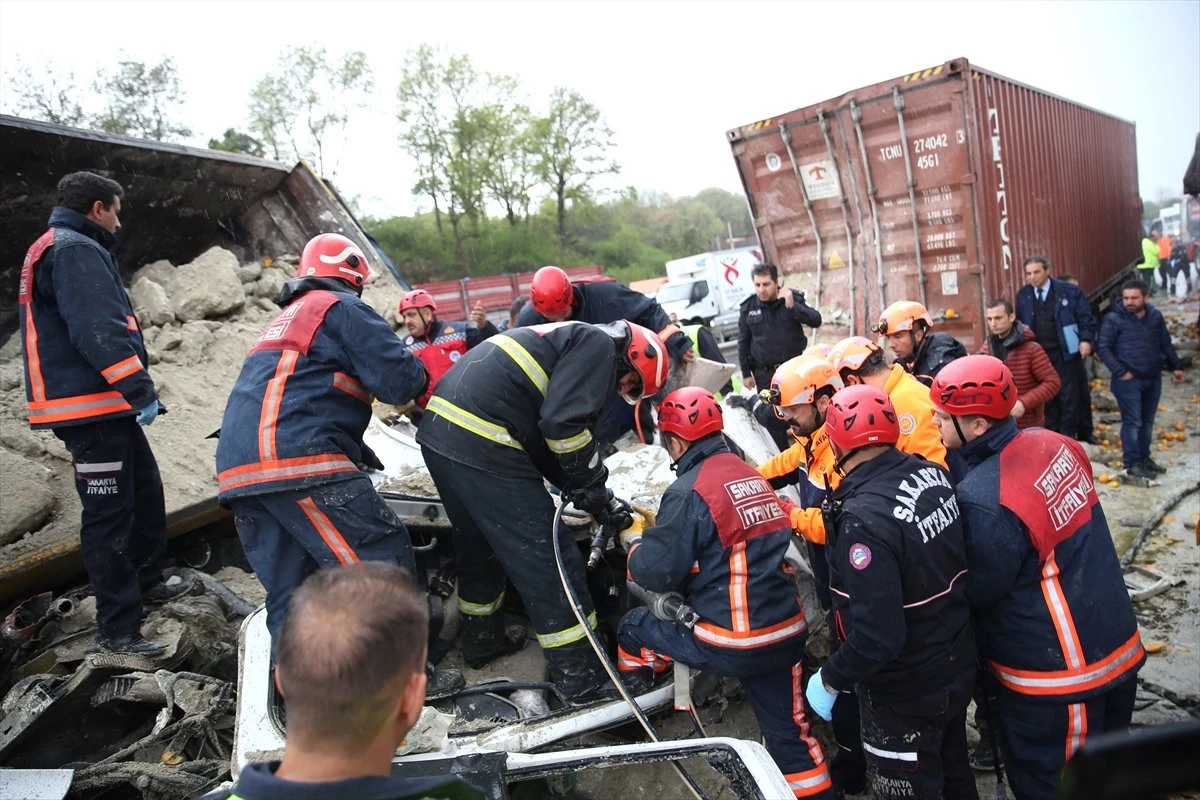 Güncelleme - Anadolu Otoyolu\'nda Zincirleme Trafik Kazası