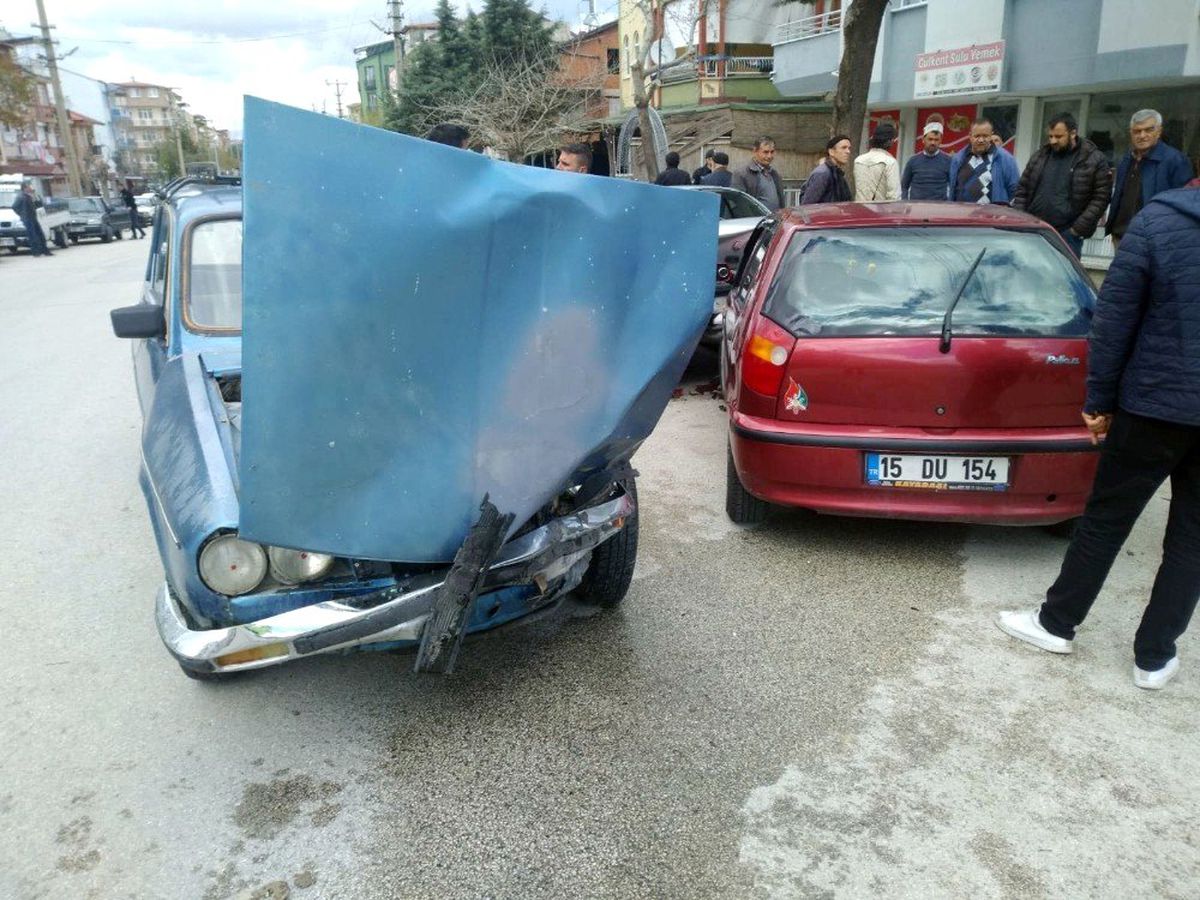 Isparta\'da Zincirleme Kaza Kamerada