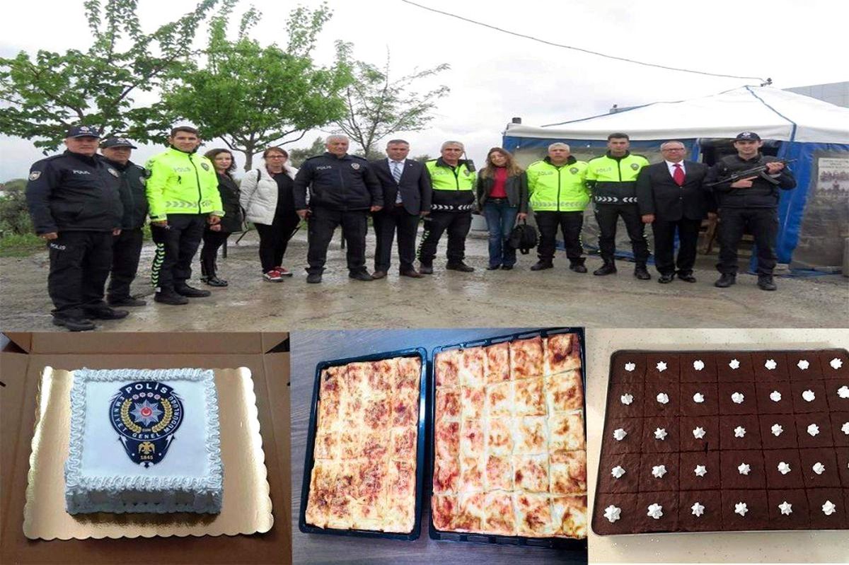 Koçarlı Halk Eğitimden Polislere Tatlı 10 Nisan Sürprizi