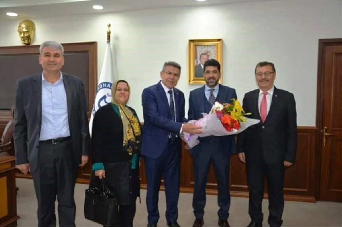Köşk Belediye Başkanı Güler, Rektör Bircan\'ı Ziyaret Etti