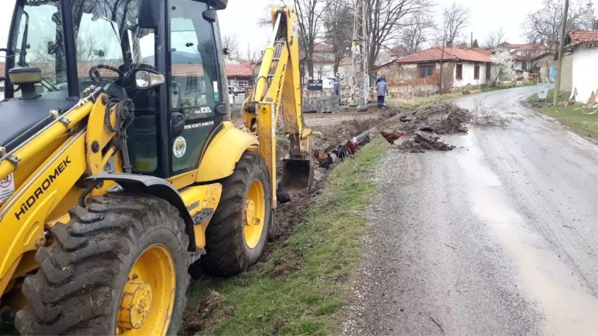 Kümbetakpınar\'da Taşkın Önleme Çalışması