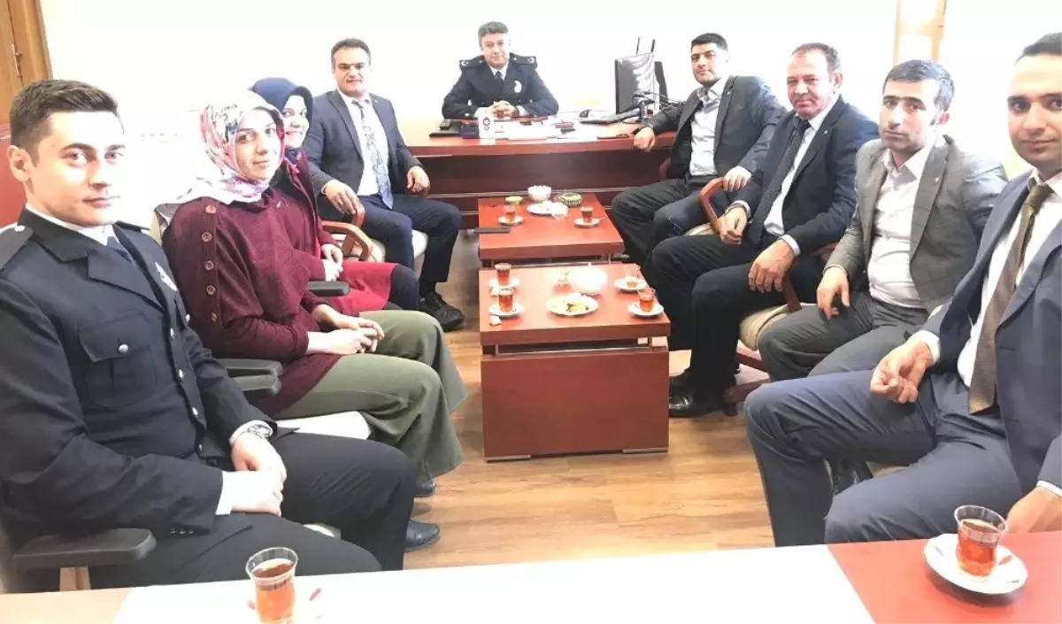Pasinler Tso\'dan İlçe Emniyet Müdürlüğüne Ziyaret