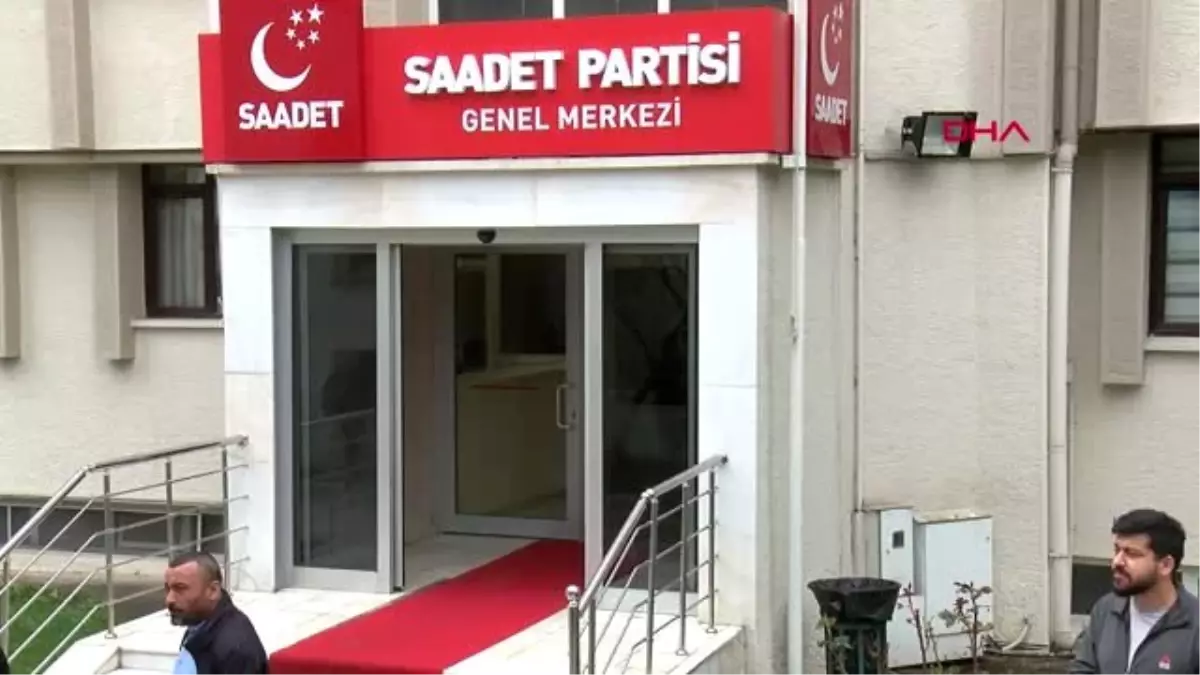 Saadet Partisi Genel Merkezi Tahliye Ediliyor -1