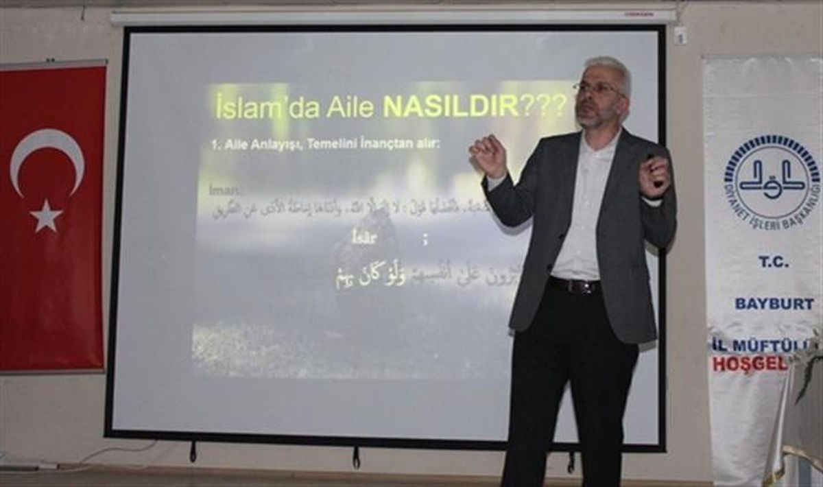 Bayburt\'ta "Ailemde Huzur Var" Temalı Konferans