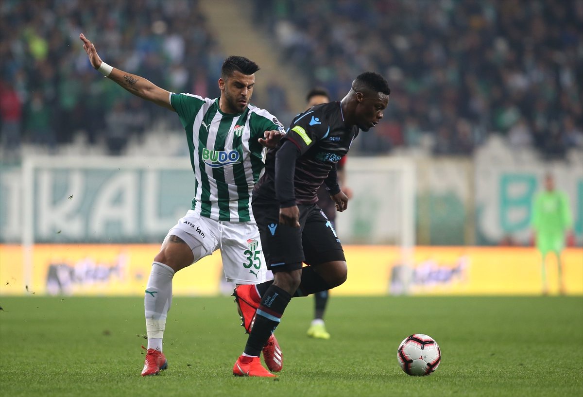 Bursaspor-Trabzonspor Maçından Notlar