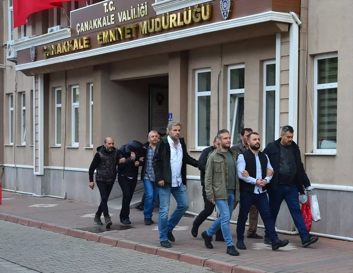 Çanakkale Merkezli Organize Suç Örgütüne Yönelik Operasyon